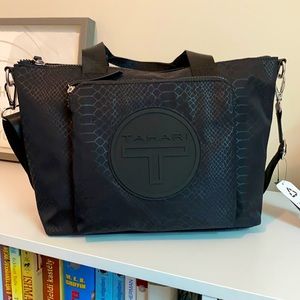 Tahari brand new black bag